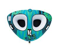 Boat Tube, Inflatable Water Sports Raft, Large Strong Floating Ring, Quick Inflate Compact Design Fun Use for Rafting, Kayak, Wakeboard, Pool, Lake, River, Fishing, Swimming, Waterskiing