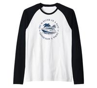 Boat Yacht Captain Design Sailing Ship Sailor Maglia con Maniche Raglan