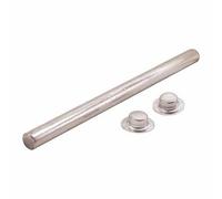 Boater Sports 59452 Zincato Roller Albero 6.25 " X 1/2 " Barca Rimorchio Mare Md