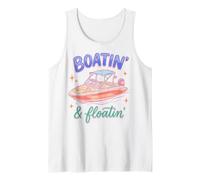 Boatin' & Floatin' Lake Life Summer Boating Crew Boat Owner Canotta