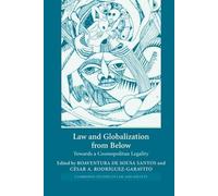 Boaventura de Sousa Santos Law and Globalization from Below (Copertina rigida)