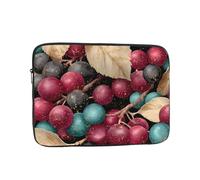 BOAXXL Fruit of the Night, borsa per computer portatile, leggera e compatta, adatta per viaggi e università, Nero , 10 inch