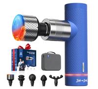 BOB AND BRAD A7 Pro Pistola Massaggiatore con Terapia a Caldo e Freddo, 11mm Ampiezza Mini massaggiatore muscolare Portatile, Silenziosa Massaggiatore Muscolare per Dolori, Regalo per Papà Mamma