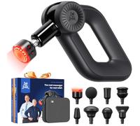 Bob and Brad D6 Ultra Pistola Massaggio Muscolare - Testa Calore Luce Rossa