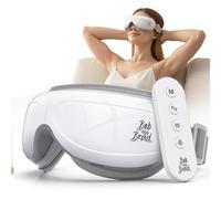 Bob and Brad Massaggiatore Occhi con Calore e Telecomando, Musica e Compressione, EyeOasis 2 Plus Massaggiatore per Occhi ricaricabile, Alleviare Occhi Secchi, Occhiaie, Regali per Uomo Donna