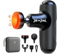 Bob and Brad Q2 Plus Pistola Massaggio Muscolare con Calore, Mini Pistola Massaggiante Massage Gun Profondo Tessuto, Percussione Massaggiatore per Alleviare Il Dolore Muscolare, Regalo Uomo Donna