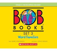 Bob Books Word Families: Phonics, Ages 4 and Up, Kindergarten, First Grade Stage 3: Developing Reader