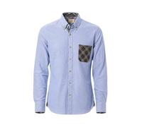Bob - Camicia Oxford Slim - - Shirts - Uomo - Blu - XL