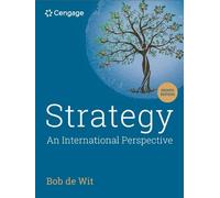 Bob de Wit Strategy: An International Perspective (Tascabile)