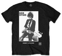 Bob Dylan 'Blowin in The Wind 'T-Shirt - Nuovo