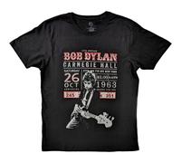 Bob Dylan Carnegie Hall '63 ufficiale Uomo maglietta unisex