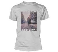 Bob Dylan Dylts17mw02 T-Shirt, Bianco, M Unisex-Adulto