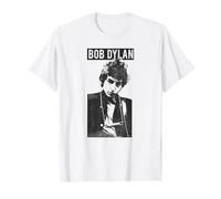 Bob Dylan - Harmony 60s (Black) Maglietta, Uomo, Bianco, XXL