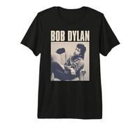 Bob Dylan Official Chair Photo Maglietta Premium