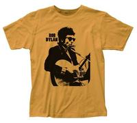 Bob Dylan Silhouette Foto 70s 60s Classico Rock Blues Folk Musica T Shirt BD09