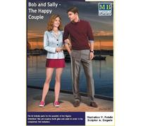 Bob E Sally - La Felice Coppia Maquette Figurina Bob E Sally - La Felice Coppia