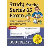Bob Eder Study for the Series 65 Exam (Tascabile)