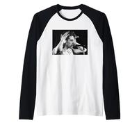 Bob Geldof Boomtown Rats Non Mi Piace Il lunedì dal Vivo 1979 Maglia con Maniche Raglan