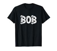 Bob Halloween Mostri - Nome Personalizzato Word Art Maglietta