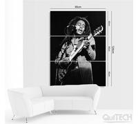 Bob Marley - 7 - Quadro stampa su Tela Pelle Canvas Dipinto Arte Moderna