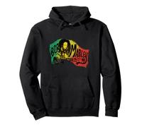 Bob Marley Accordi Musica Reggae di Rock Off Felpa con Cappuccio