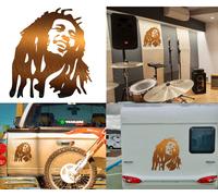 Bob Marley, Adesivo In Vinile Versione V2B