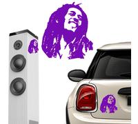 Bob Marley, Adesivo Vinile Taglio Professionale VB