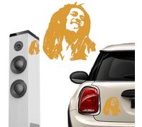 Bob Marley, Adesivo Vinile Taglio Professionale VB