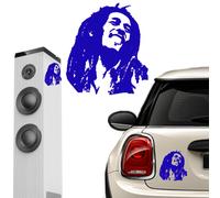 Bob Marley, Adesivo Vinile Taglio Professionale VB