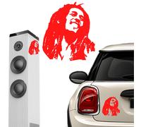 Bob Marley, Adesivo Vinile Taglio Professionale VB