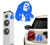 Bob Marley, Adesivo Vinile Taglio Professionale VB