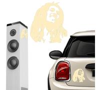 Bob Marley, Adesivo Vinile Taglio Professionale VB