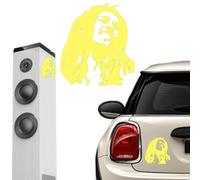 Bob Marley, Adesivo Vinile Taglio Professionale VB