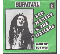 BOB MARLEY AND THE WAILERS - SURVIVAL 7 INCH (7" VINYL 45) GERMAN ISLAND 1979
