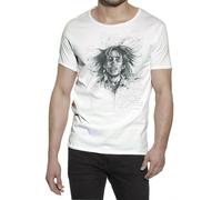 Bob Marley Art 18-53 Urban Slub Men Uomo 100% Cotone Fiammato