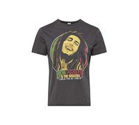 BOB MARLEY - BOB MARLEY WILL YOU BE LOVED SIZE XL - CHACOAL