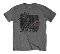 Bob Marley Catch A Fire Tour autorizzato Uomo maglietta