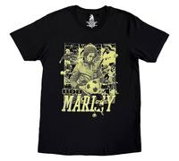 Bob Marley Football Collage ufficiale Uomo maglietta unisex