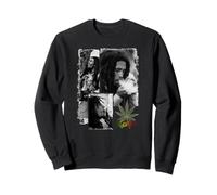 Bob Marley Kaya Illustrazione Fumo Musica Cantante Felpa