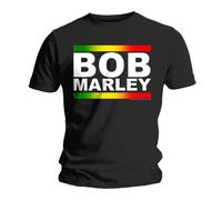 Bob Marley Rasta Band Block autorizzato Uomo maglietta