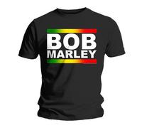 Bob Marley Rasta Band Block autorizzato Uomo maglietta