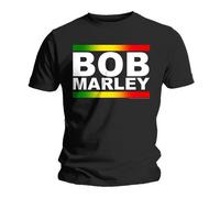 Bob Marley Rasta Band Block autorizzato Uomo maglietta