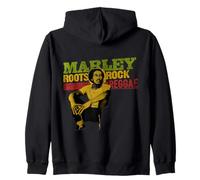 Bob Marley Roots Rock Rebel Reggae Felpa con Cappuccio