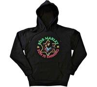 Bob Marley Sun Is Shining autorizzato Felpa con Cappuccio