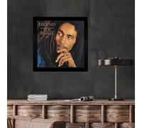 Bob Marley & the Wailers Legend Album copertina, poster, wall art Stampa o completamente incorniciato Disponibile Dimensioni reali delle copertine in vinile originali. (incorniciato)