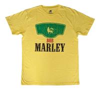 Bob Marley Vintage Green Label autorizzato Uomo maglietta