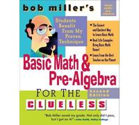 Bob Miller Bob Miller's Basic Math and Pre-Algebra for the Clueless, (Tascabile)