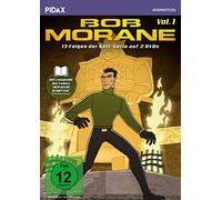 Bob Morane, Vol. 1 / 13 Folgen der beliebten Zeichentrickserie nach der Romanreihe von Henri Vernes + Booklet (Pidax Animation)