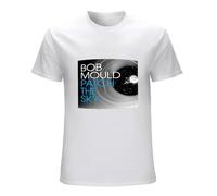 Bob Mould T Shirt Patch The Sky Vinyl CD Cover Tee White M