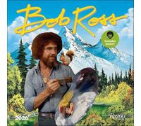 Bob Ross 2026 Wall Calendar (Includes Full-Color Poster)